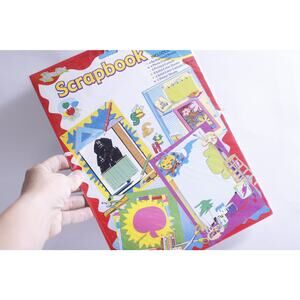 Back To School, Scrapbook Memory Kit, Background Sheets, Photo Frames, Cutouts